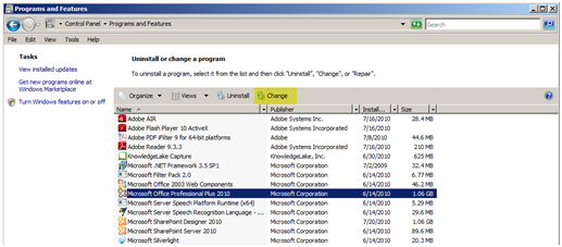 How to Change an Office 2010 License/Product Key «  – Tech Blog