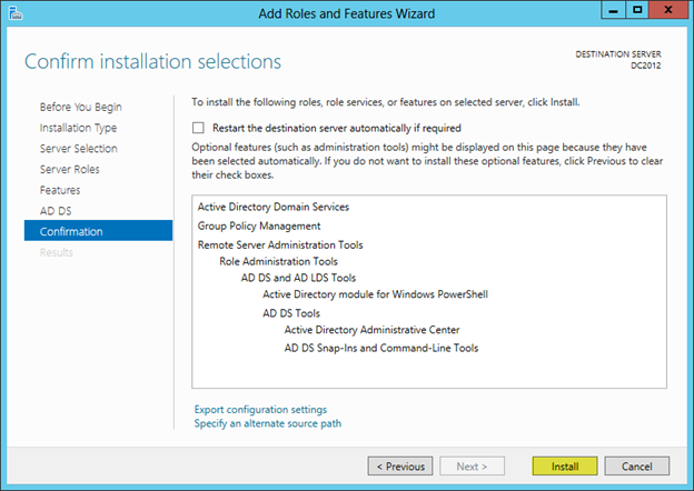 active directory domain services windows 10