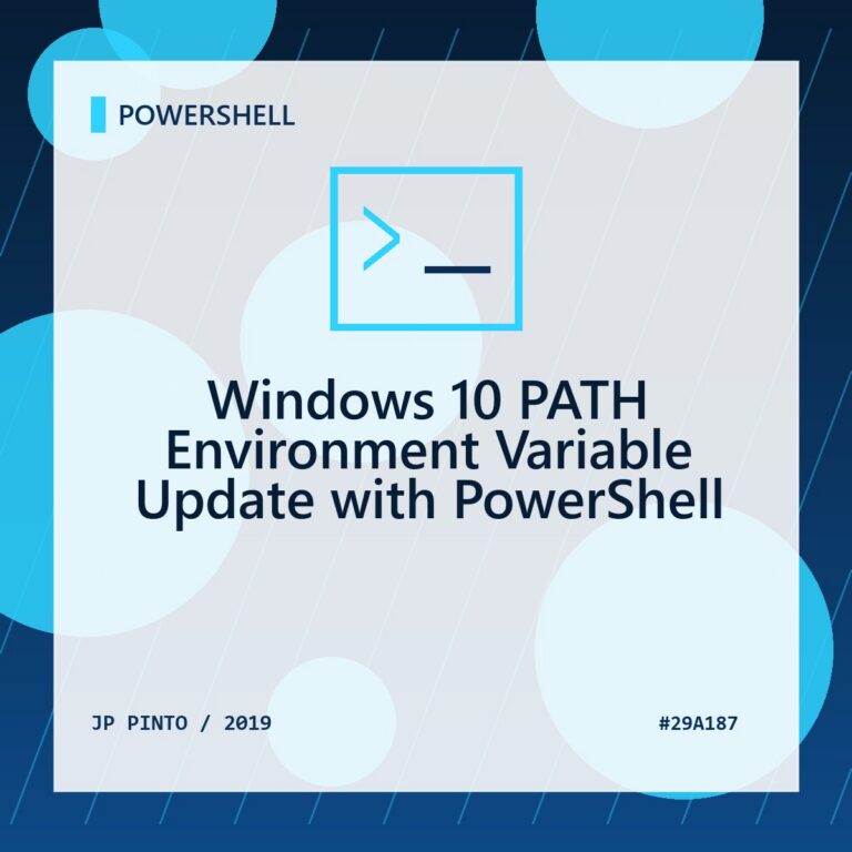 Featured image for Windows 10 PATH Environment Variable Update with PowerShell