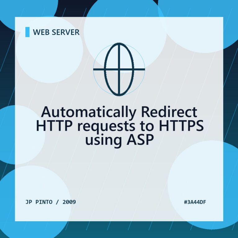 Featured image for Automatically Redirect HTTP requests to HTTPS using ASP